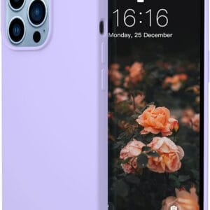מגן גומי Rubber IP13 6.1 - סגול לילך